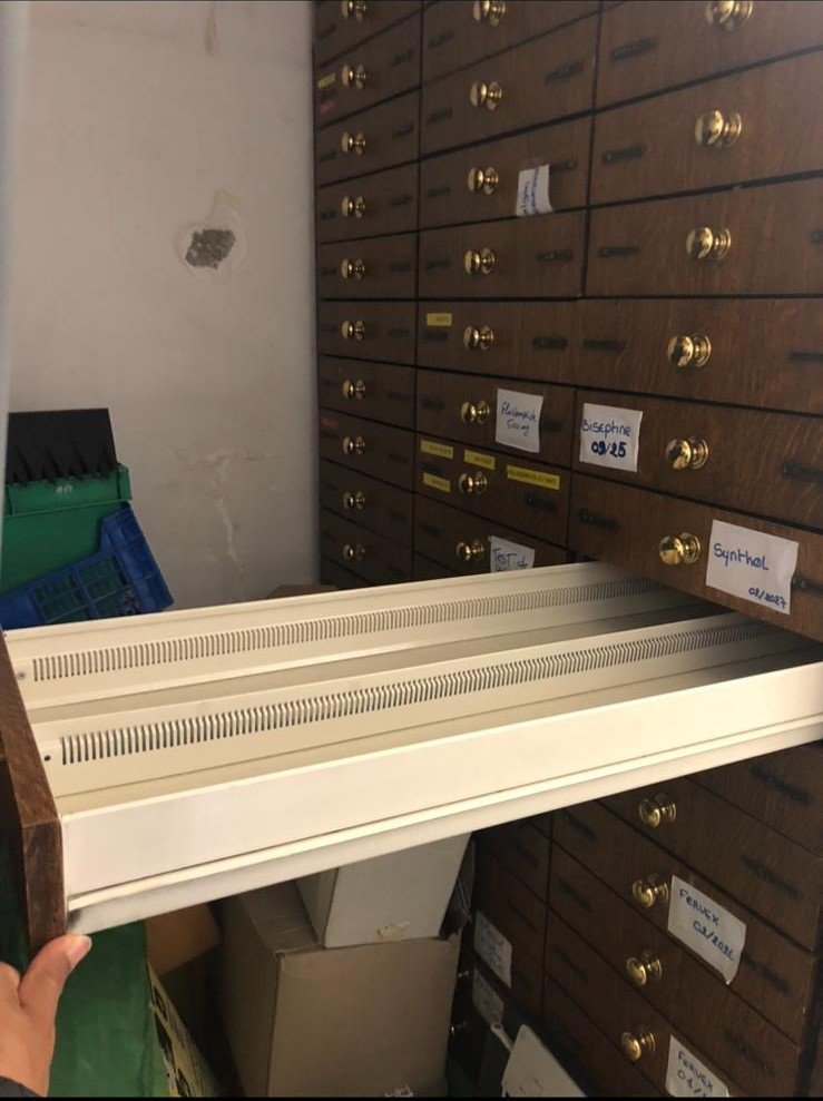 21 Tiroirs par colonne